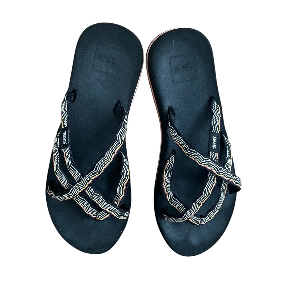 TEVA T-strap sandals size 8